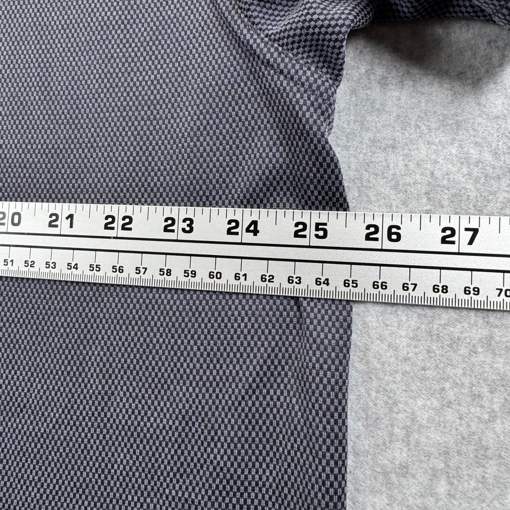 Calvin Klein Mens XXL Gray Textured Modal Blend Short Sleeve Crewneck T-Shirt - Picture 4 of 7